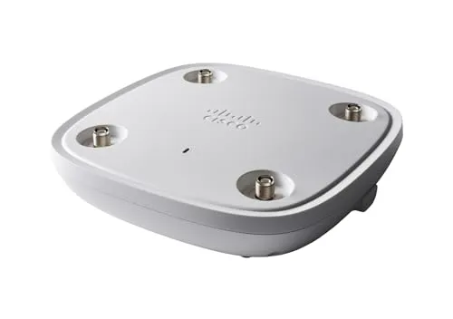 Cisco C9120AXE-E - Hochleistungs Access Point - WLAN-Zubehör mit 802.11ac Wave 2, Bluetooth 5.0 und bis zu 5000 Mbit/s für schnelle und stabile Verbindungen in großen Büros.