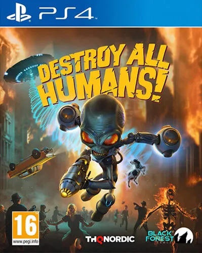 PS4 / Sony Playstation 4 - Destroy all Humans! UK NEU & OVP