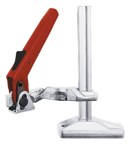 Bessey Maschinen-Tischspanner BS Größe 2 200 x 100 mm - BS2N - Schnellspanner für präzises Fixieren, ideal für Holzarbeiten und Hobbyprojekte mit hoher Stabilität und einfacher Handhabung.
