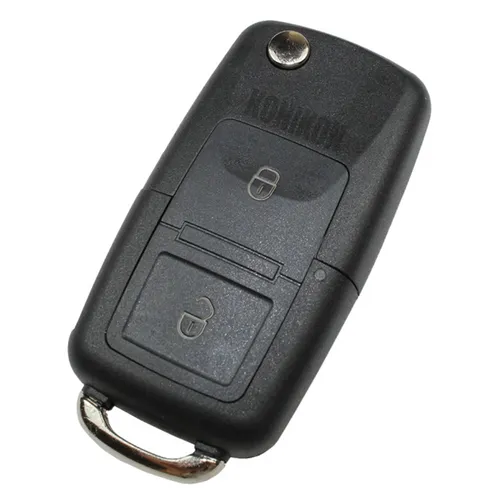 Autoschlüssel 2 Tasten Gehäuse Fernbedienung Klappschlüssel NEU passend für VW