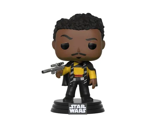 Funko Actionfigur POP! Wackelkopf Figur Lando Calrissian, Lando Calrissian in cooler Pose als Funko Vinyl POP! Sammelfigur