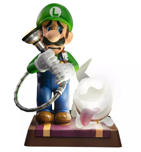 Luigis Mansion 3 Luigi Und Polterpup 9-Zoll PVC Sammleredition Statue