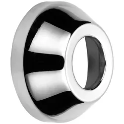 Sapho Rosette 77/32mm, Höhe 32 mm, Chrom - Silber von Sapho