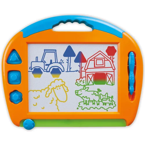 Lena Zeichentafel Color assortiert (65714) - Schreibutensilien - Bunte Zeichentafel für kreative Kinder, ideal zum Zeichnen und Malen mit verschiedenen Farben.