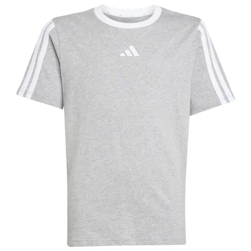 adidas - Girl's 3-Stripes Essentials T-Shirt - T-Shirt Gr 152 grau