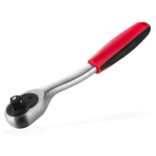 Dema Ratsche 1/2 Zoll – Umschaltknarre, Knarre, Feinverzahnte Ratsche, Steckschlüssel – 72 Zähne, robust, langlebig – Werkstatt, Heimwerker, Auto 19986