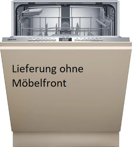 Neff S155HTX06E Vollintegrierbarer Geschirrspüler 60 cm - Einbau-Geschirrspüler mit 13 Maßgedecken, 6 Programmen und Home Connect für smarte Steuerung. Genießen Sie effizientes Spülen bei nur 46 dB und cleveren Funktionen wie Extra Shine und HygienePlus.