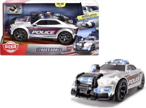 Dickie Toys Street Force Polizeiauto mit Motor