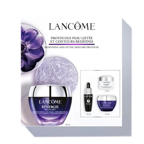 Lancôme Rénergie Multi-Lift Cream Set: Rénergie Multi-Lift Cream SPF15 50ml, Genifique Ultimate Serum 10ml, Genifique Eye Cream 5ml, Rénergie Multi-Lift Night Cream 15ml, Skincare-Pflege-Set