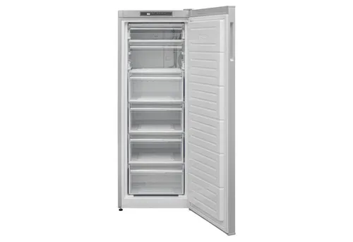 Telefunken KTFG15421FS2 - Gefrierschrank silber, modernes Design mit LED-Anzeige und präziser Temperaturregelung