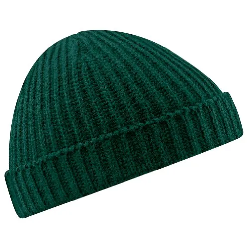 Beechfield Unisex B460 Trawler Beanie, Grün (Flasche grün 000), One Size