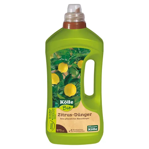 Bio Zitrus-Dünger 1 l, Flüssigdünger für Zitruspflanzen in Bio-Qualität, Düngemi