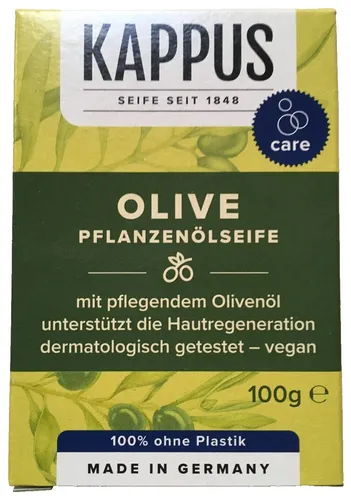 Kappus Olive Pflanzenölseife 100 g