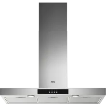 AEG DBB3951M Wandhaube 90 cm Edelstahl - Dunstabzugshaube mit 600 m³/h Luftleistung, leise im Betrieb (68 dB(A)) und elegantes Edelstahl-Design für moderne Küchen.