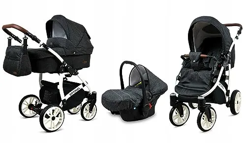 BabyLux® Kinderwagen Set 3 in 1