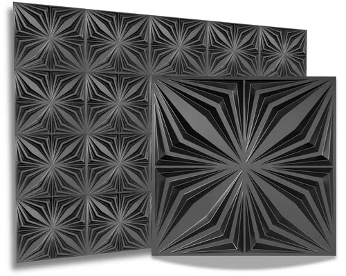 Wandverkleidung Schwarz von IKHEMalarka