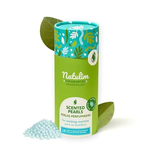 Natulim Wäscheparfüm Duftperlen Waschmaschine Wäscheduft Perlen für empfindliche Haut und alle Textilien nachhaltige Wäscheperlen mit langanhaltender Aurora-Waldduft für 30 Waschgänge Made in EU