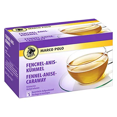 Marco Polo Fenchel Anis Kümmel Tee Kräutertee aromatisch
