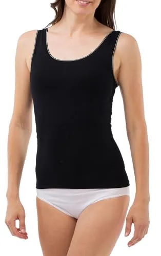 Schöller Damen Achseltop Sportiv 3er Pack – Schwarz, Größe 38 - Praktisches 3er Pack Schöller Damen Achseltops in Schwarz, Größe 38. Ideal für den Alltag, bietet Komfort und Flexibilität für jeden Anlass. Perfekt kombinierbar!