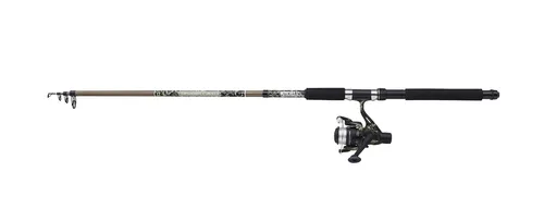 Mitchell Tanager Camo II Tele 2,70m 15-40g Spin Combo Angelset Rute Rolle Schnur