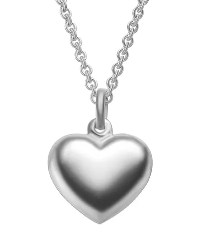 Amoonìc Herzkette Silber 925 | Kette Damen Echt Echtsilber Herzanhänger Herzchenkette Halskette Herz Silberkette Anhänger Ich liebe Dich Frau Frauen Freundin Schmuck Geschenk für Sie Liebesgeschenk