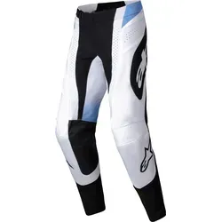 Alpinestars Techstar Melt Motocross Hose, schwarz-weiss-blau, Größe 36 für Männer