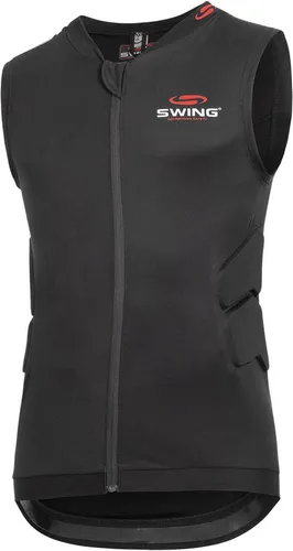 Waldhausen SWING Rückenprotektor P20, Erwachsene, Sicherheitsweste, Farbe:Schwarz, Größe:ES