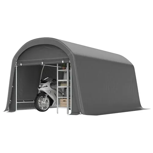 Outsunny Gerätehaus 450Lx300Wx230Hcm