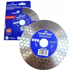 Diamantscheibe 125mm X 22 Für Fliesen, Steinzeug, Glasuren Schleifen Und Schneiden 45°