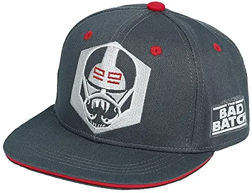 Star Wars: The Bad Batch - Wrecker Snapback Cap - Sonstiges Spielkonsolenzubehör mit auffälliger 3D-Stickerei und langlebiger Baumwolle. Ideal für Fans, die ihre Loyalität zum Bad Batch-Team zeigen möchten.