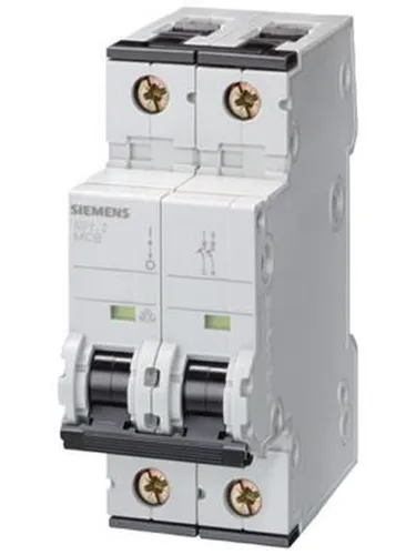 Leitungsschutzschalter 10kA 2-polig C4 5SY4204-7 - Sonstige Elektroinstallationsartikel, zuverlässiger Schutz bei Überlast und Kurzschluss mit 10kA Nennschaltvermögen.