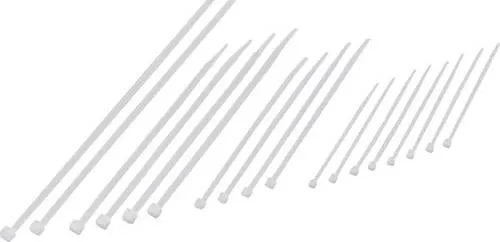 Tru Components Tc-11919644 Kabelbinder 100 X 2.5 Mm, 155 X 2.5 Mm, 203 X 3.6 Mm, 203 X 4.8 Mm Natu