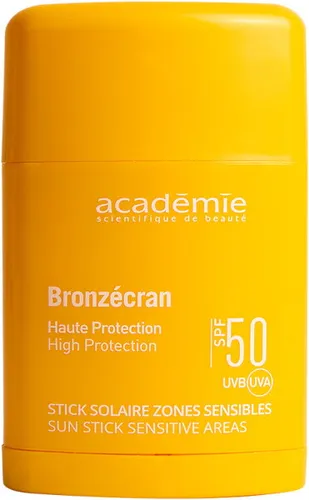 Bronzècran Sonnenschutzstick für empfindliche Bereiche SPF 50 - Sonnenschutzmittel für empfindliche Haut, schützt mit hohem SPF 50 und ist ideal für unterwegs dank praktischer Stick-Form.