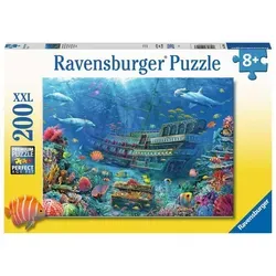 Ravensburger Puzzle 200 Teile Ravensburger Kinder Puzzle XXL Versunkenes Schiff 12944, 200 Puzzleteile