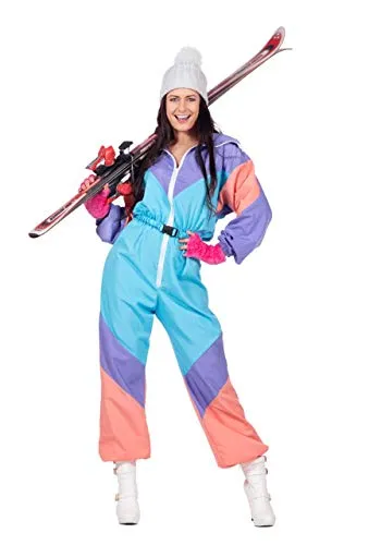 Retro Ski Anzug für Damen in türkis von Wilbers & Wilbers