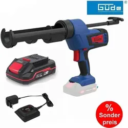 Güde Akku Kartuschenpresse Silikonpresse 18V + Akku/Ladegerät