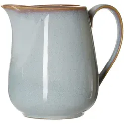 Ritzenhoff Breker Krug Portofino, Grau - Eleganter Keramikkrug mit 1,2 L Fassungsvermögen, ideal für Kaffee & Tee, perfektes Design für stilvolle Tischdekoration.