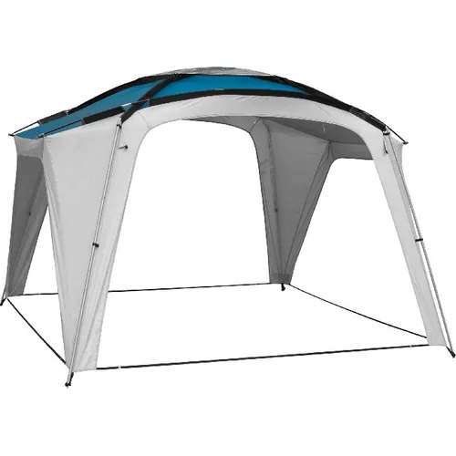 Camping Brunner Strand Pavillon Partyzelt Zelt Pavillon OCEANA 3 x 3m Blau/Grau