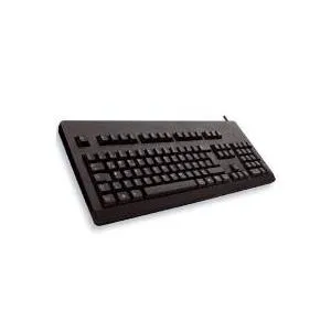 CHERRY G80-3000 - Kabelgebundene Mechanische Tastatur, robust mit programmierbaren Tasten und MX BLACK Switches für präzises Tippgefühl