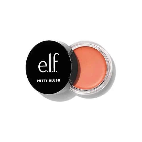 e.l.f. Putty Blush, cremige & ultrapigmentierte Formel, mit Arganöl & Vitamin E, Bahamas, 0,35 Oz (10g)