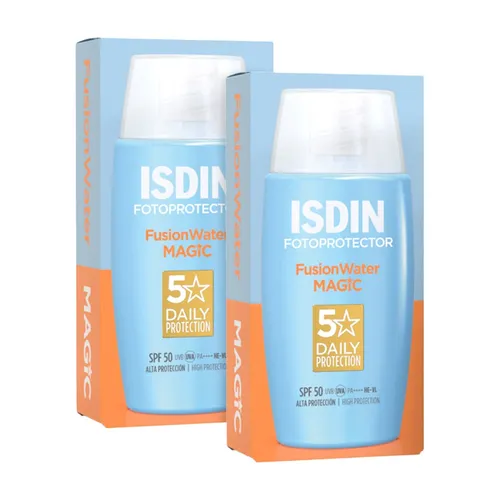 FusionWater MAGIC Sonnencreme Doppelpack 2X50 ml von ISDIN