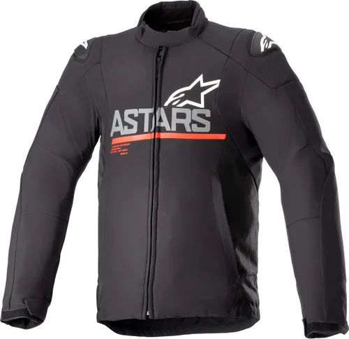 Alpinestars Herren Motorrad Jacke SMX wasserdicht schwarz-grau-rot