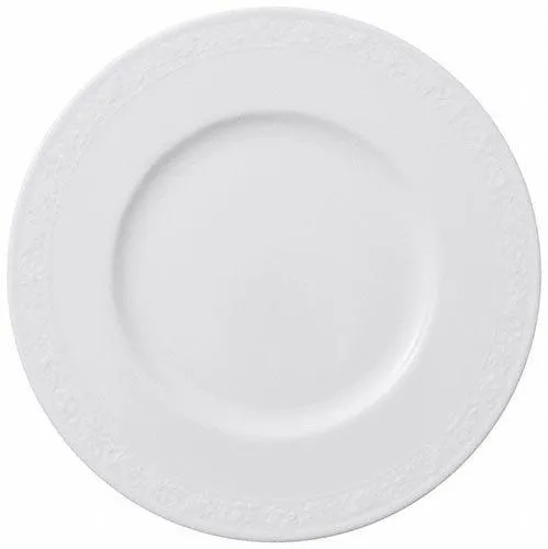 Villeroy & Boch Brotteller / Dessertteller White Pearl - Eleganter Teller aus der White Pearl Kollektion, ideal für Brot oder Desserts, mit zeitlosem Design für jeden Tisch.