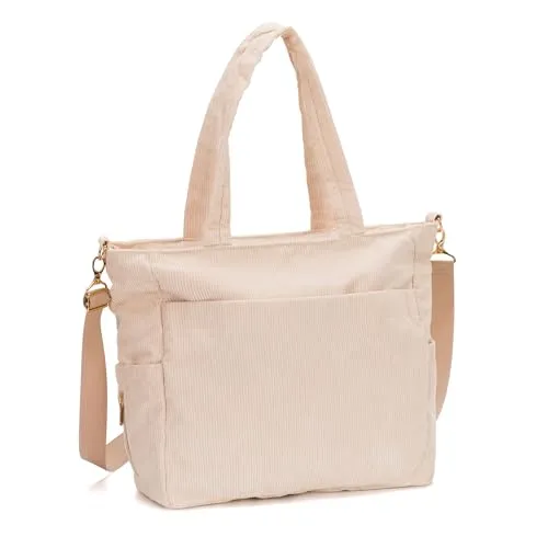 Fillikid Wickeltasche Cord in beige von Fillikid