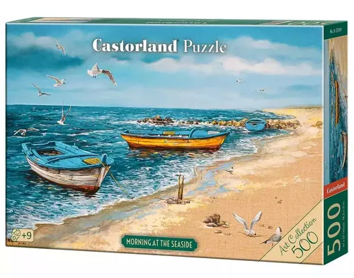Puzzle 500 Morning at the Seaside, Magdalena Kępka Castorland 5904438053919