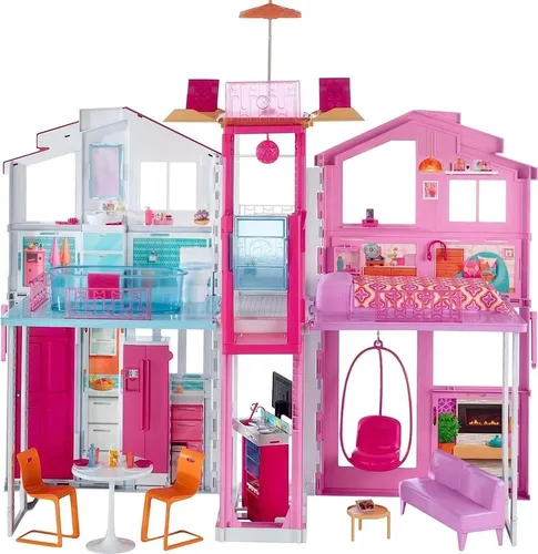 Barbie Puppenhaus Stad Haus Puppe spielzeuge Kinder Barbiehaus Haus Barbie