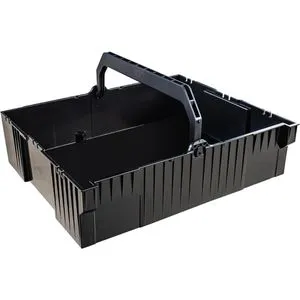 Bosch-Sortimo Werkzeugkoffer Einhängeeinsatz LB 238/374, leer, Kunststoff, schwarz