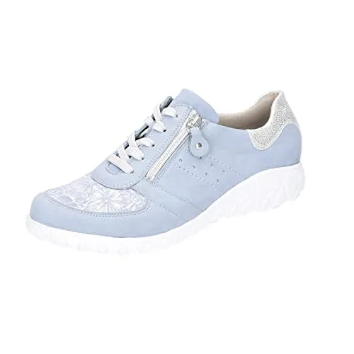 Waldläufer Schnürer 7 UK - Damen-Schnürhalbschuhe mit Ortho Tritt-Modell für höchsten Komfort, extrem gute Dehnweite und herausnehmbares Wechselfußbett für individuelle Anpassung.