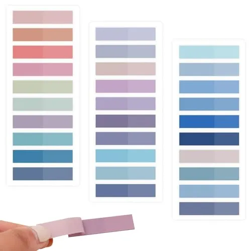 Stück Haftstreifen Plastik,Haftnotizen Tabs, Haftmarker, Klebezettel Klein,Tabs Index Tabs Pagemarker,Pagemarker Selbstklebend Pastell Beschreibbare,Page Marker Note Flags,Klebemarkierungen 600