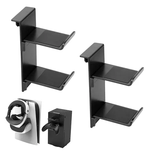 xiruiubao Controller Halterung,PS 5 Controller Halter Xbox Switch,Gaming Headset Halterung,Universale Controller Und Headset Halter für PS 5 und Xbox Konsole Seiten